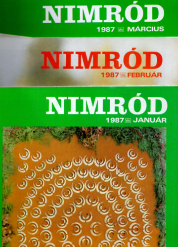 Csek Sndor (fszerk.) - Nimrd  Vadszjsg 1987 ( teljes vfolyam 1-12. sz. szmonknt )