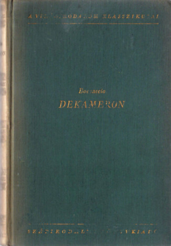 Giovanni Boccaccio - Dekameron