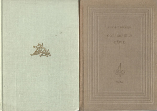 2 db könyv, Sienkiewicz: A kislovag, Charles Dickens: Copperfield Dávid