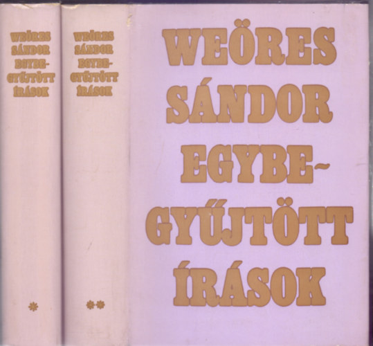 We�res S�ndor - Egybegy�jt�tt �r�sok 1-2. (II. kiad�s)