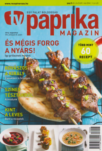 TV Paprika Magazin - 2013. augusztus - VIII. vfolyam 8.szm