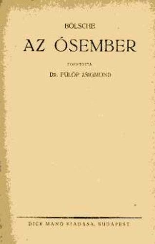 Blsche - Az sember