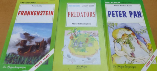 La Spiga, James Matthew Barrie, Mary Hetherington, Mary Shelley - Frankenstein + Predators + Peter Pan (3 fzet)