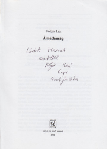 Polg�r Lea - �lmatlans�g