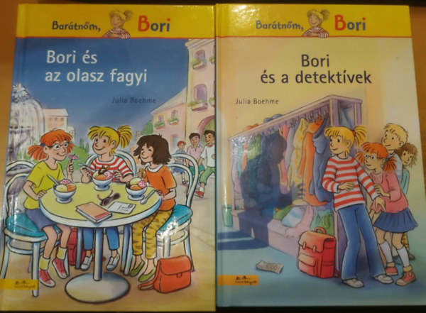 Julia Boehme, Herdis Albrecht - 2 db Barátnőm, Bori: Bori és a detektívek + Bori és az olasz fagyi