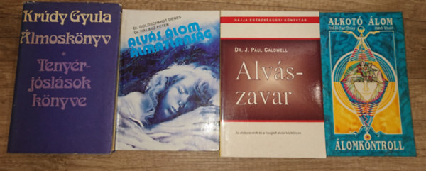 Krdy Gyula, Dr. Goldschmidt Dnes, Dr. J. Paul Caldwell - 4 knyv az lomrl, alvszavarrl:lmosknyv/tenyrjslsok knyve, Alvs, lom, lmatlansg,  Alvszavar, Alkot lom - lomkontroll