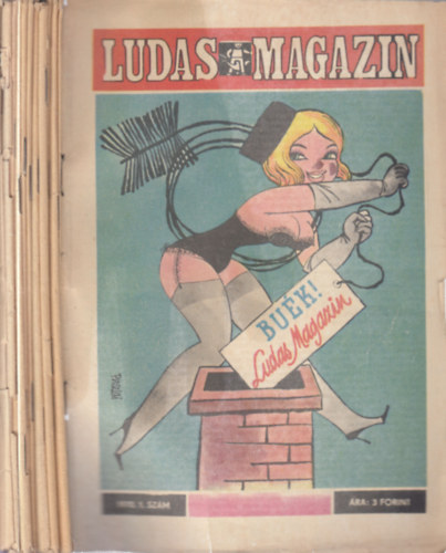 Tabi L�szl� (f�szerk.) - Ludas magazin 1970/1-12. (teljes �vfolyam, lapsz�monk�nt)