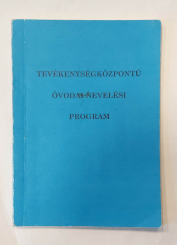 Fbin Katalin - A tevkenysgkzpont vodai nevelsi program