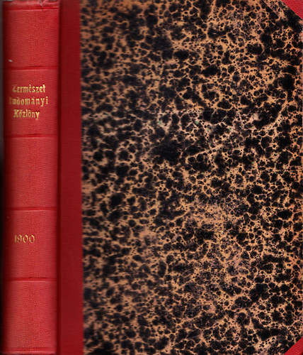 Wartha Vince (szerk.); Csopey Lszl (szerk.); Paszlavszky Jzsef (szerk.) - Termszettudomnyi kzlny 1900/ 32. ktet (teljes vfolyam)