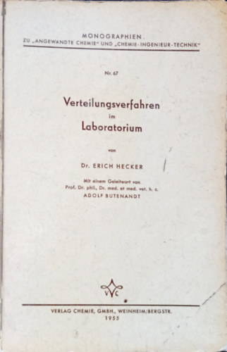 Verteilungsverfahren im Laboratorium