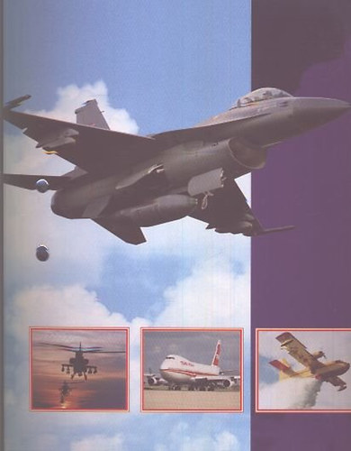 A világ repülőgépei (1 db. lefűzőmappa, 16 kategóriával)