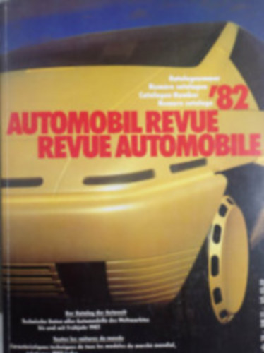 Automobil revue '82