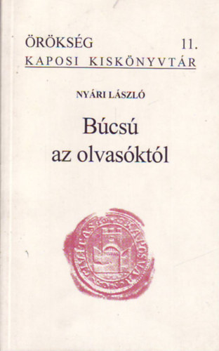 Ny�ri L�szl� - B�cs� az olvas�kt�l