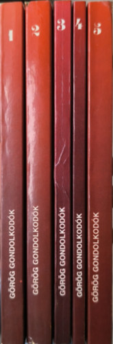 Bodor Andr�s (ford.) - G�r�g gondolkod�k I-V. (teljes sorozat)