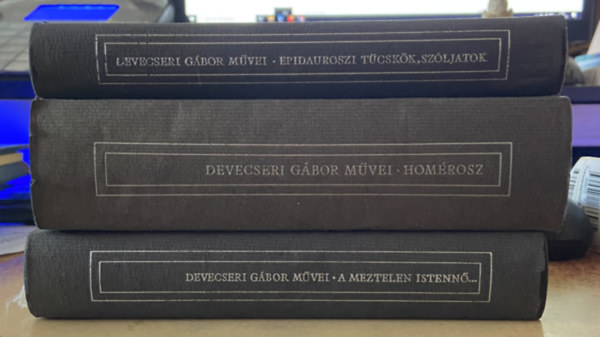 3 db Devecseri Gábor mű