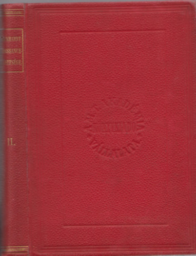 Burckhardt Jakab - A renaissancekori mveltsg Olaszorszgban II. ktet (tredk)
