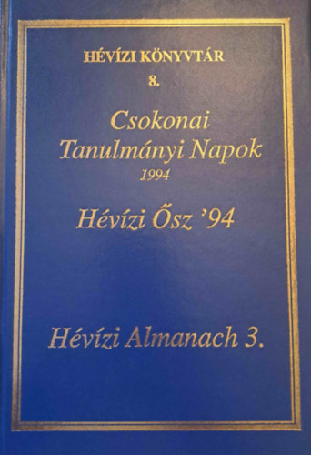 Laczk Andrs (szerk.) - Csokonai Tanulmnyi Napok 1994