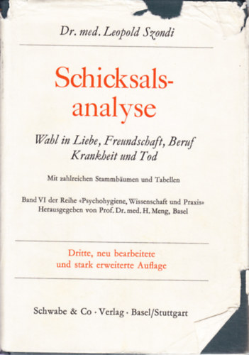Schicksalsanalyse Wahl in Liebe, Freundschaft, Beruf Krankbeit und Tod