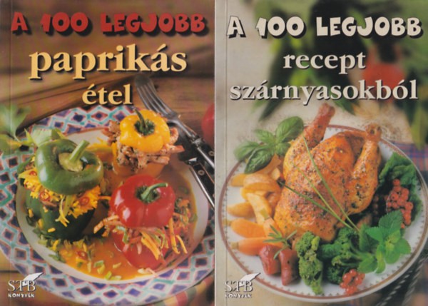 Tor Elza ( szerk.) - 8 db A 100 legjobb szakcssorozatbl: A 100 legjobb recept szrnyasokbl + Papriks tel + Alms finomsg + Sajtos finomsg + Magyar tel + Olasz recept + Paradicsomos recept + Hsos j falat