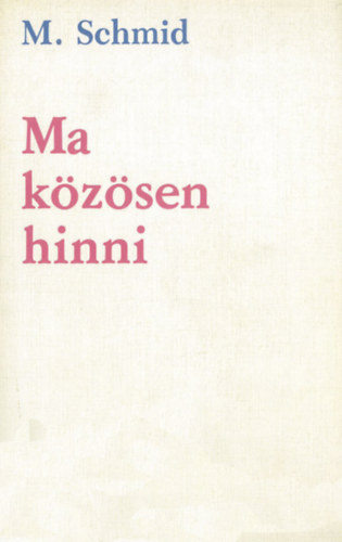 M. Schmid - Ma kzsen hinni
