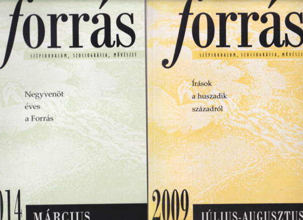 Fzi Lszl, Buda Ferenc (szerk.) - Forrs 2009 jlius-augusztus, 2014 mrcius, mjus , 2016 december, 2019 oktber  ( 5 db )