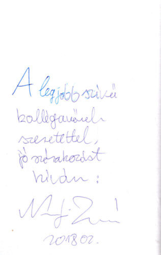 Németi Zoltán - A sötétség tükre (dedikált)