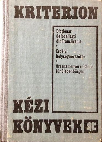 Szab� M.A.-Szab� M.E. - Erd�lyi helys�gn�vsz�t�r