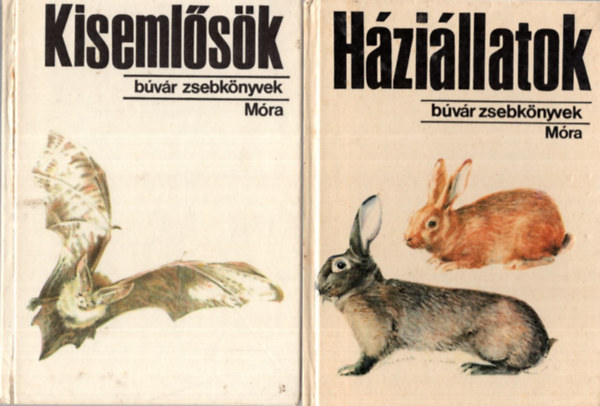 Schmidt Egon, Patay Lszl - 2 db Bvr zsebknyvek 1. Hzillatok, 2. Kisemlsk