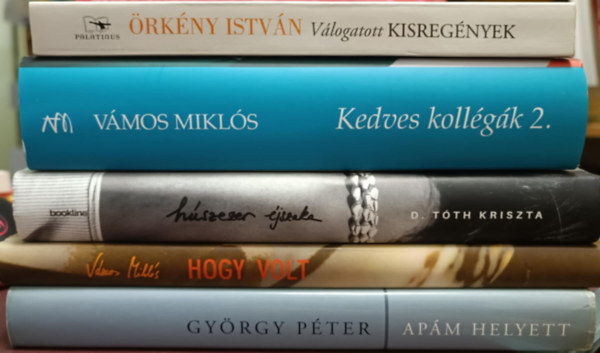 Vámos Miklós, Örkény István, D. Tóth Kriszta, György Péter - Kortárs könyvcsomag