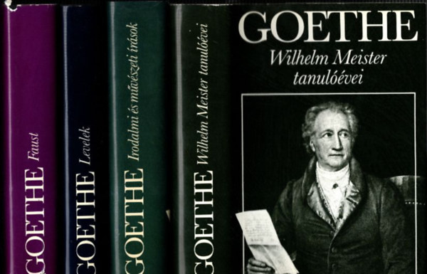 Goethe, Eckermann - 8 db. ktet Goethe vlogatott mveibl + Beszlgetsek Goethvel