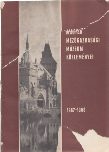 Matolcsi J�nos - Magyar Mez�gazdas�gi M�zeum k�zlem�nyei 1967-1968