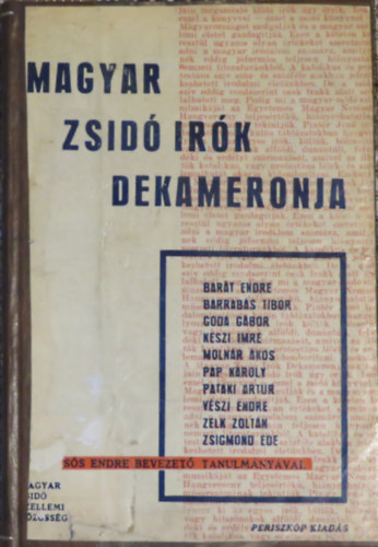 Magyar Zsid Irk Dekameronja