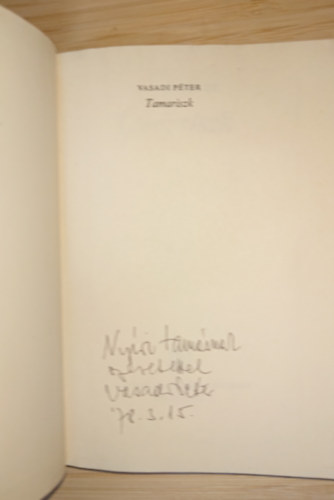 Vasadi Péter - Tamariszk