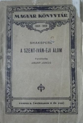 William Shakespeare - A szent-iván-éji álom