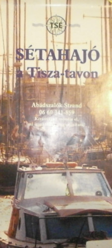 Sétahajó a Tisza-tavon