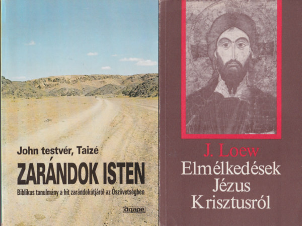 Thullner Zsuzsanna, Gyrgy Attila, John Testvr, Taiz - 4 db vallsi knyv: Elmlkedsek Jzus Krisztusrl ! + Zarndok Isten + A szv fnyessge + Egyhz, kbtszer, drogfggsg