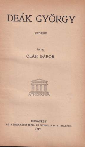 Oláh Gábor, Szomaházy István - Deák György - Januári rege és más komédiák ( 2 mű egybekötve )