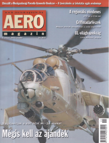 Sajtos Zoltn (szerk.) - 3 db Aero magazin szrvnyszm: 2003/11 + 2003/12. + 2004/1.