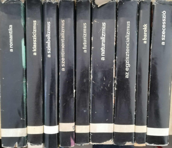 9 db Gondolat művészeti könyv