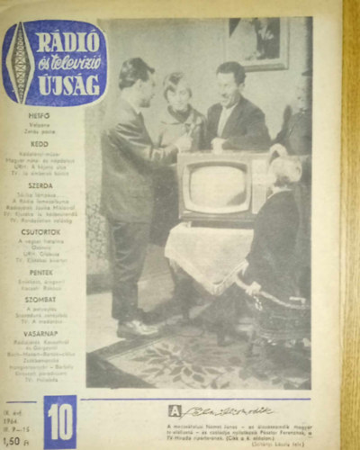 Rádió és televízió Újság 1964.III.9-15