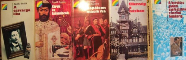 Karsai Elek, Irving Stone, Jadwiga Daczkiewicz, Radko Pytlk, Szvk Gyula - Szivrvny knyvsorozat 5 db