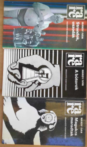 Mndy Ivn - 3 db Mndy Ivn knyv: - A btorok - Magukra maradtak - Strandok, uszodk