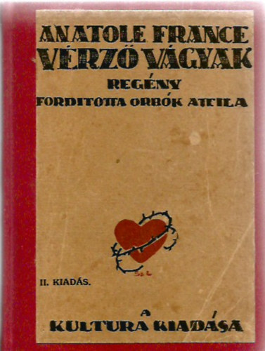 Anatole France - V�rz� v�gyak