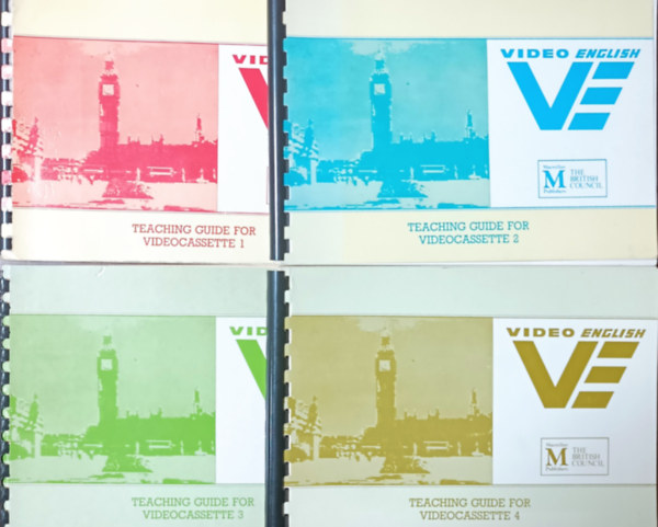 Christopher Bury - John McGovern - Mike Potter - Video English - Teaching Guide for Videocassette 1-4 (4 ktet)