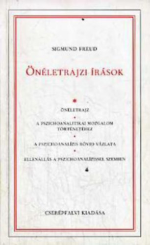 Sigmund Freud - nletrajzi rsok (SZERKESZTETTE Ambrus Jnos)