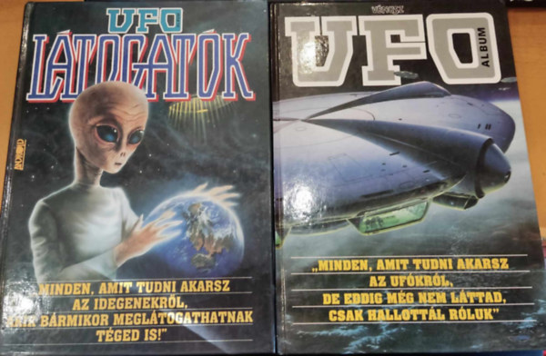 Sz�cs R�bert (szerk.) - 2 db UFO Album: V�nusz UFO Album + UFO Album: L�togat�k