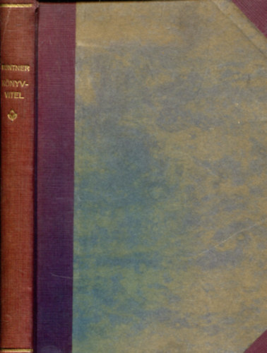 Könyvvitel - Bevezetés a könyvviteli ismeretekbe (Kuntner Róbert dr.)