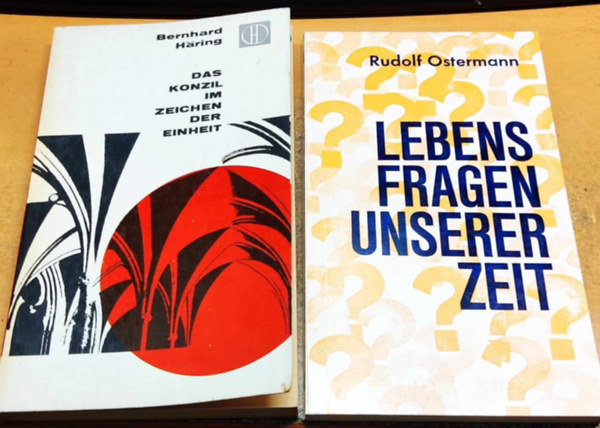 Rudolf Ostermann, Bernhard Häring - Das Konzil im Zeichen der Einheit + Lebensfragen Unserer Zeit (2 kötet)