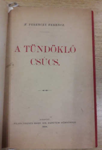 F.Ferenczy Ferencz - A tndkl cscs