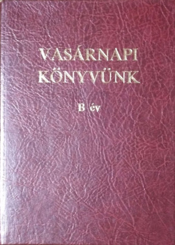 Koroncz Lszl - Zsdely Gyula (szerk.) - Vasrnapi knyvnk - Homilik, elmlkedsek s olvasmnyok a vasr- s nnepnapi evangliumszakaszok alapjn - B v